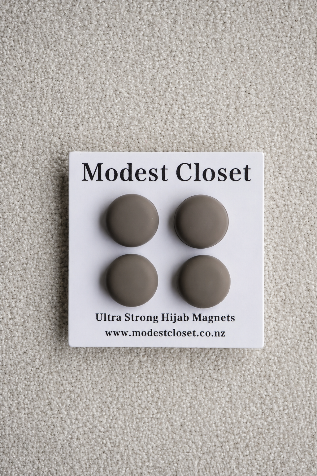 Hijab Magnet Quad Set - Beige