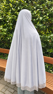 Prayer Hijab Gray