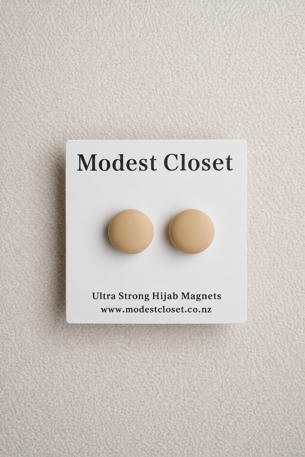 Hijab Magnet Set - Cream