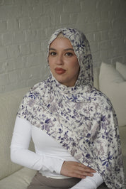 Printed Jersey Bluebell