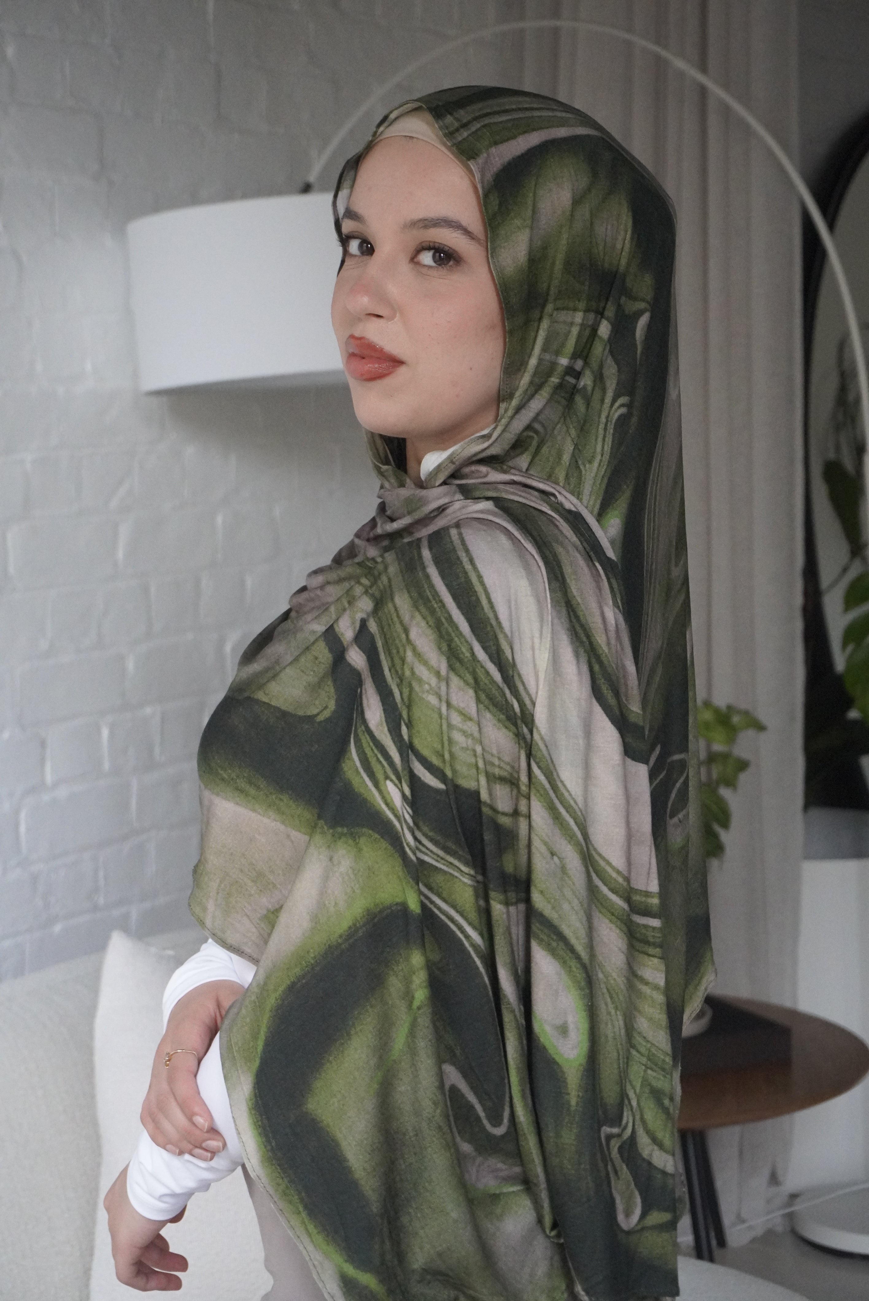Printed Jersey Fleur