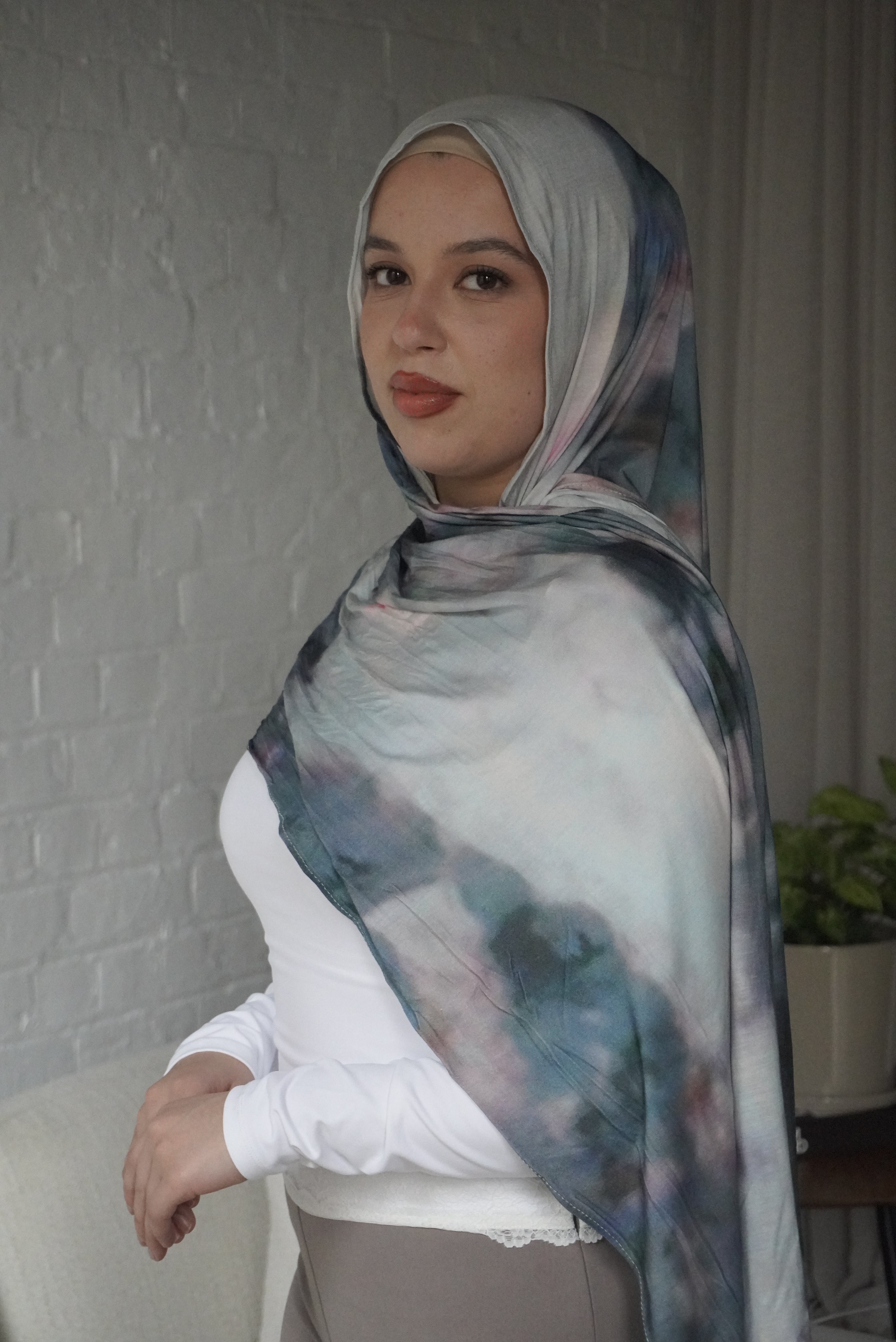Printed Jersey Opal