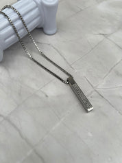 Divine bar necklace