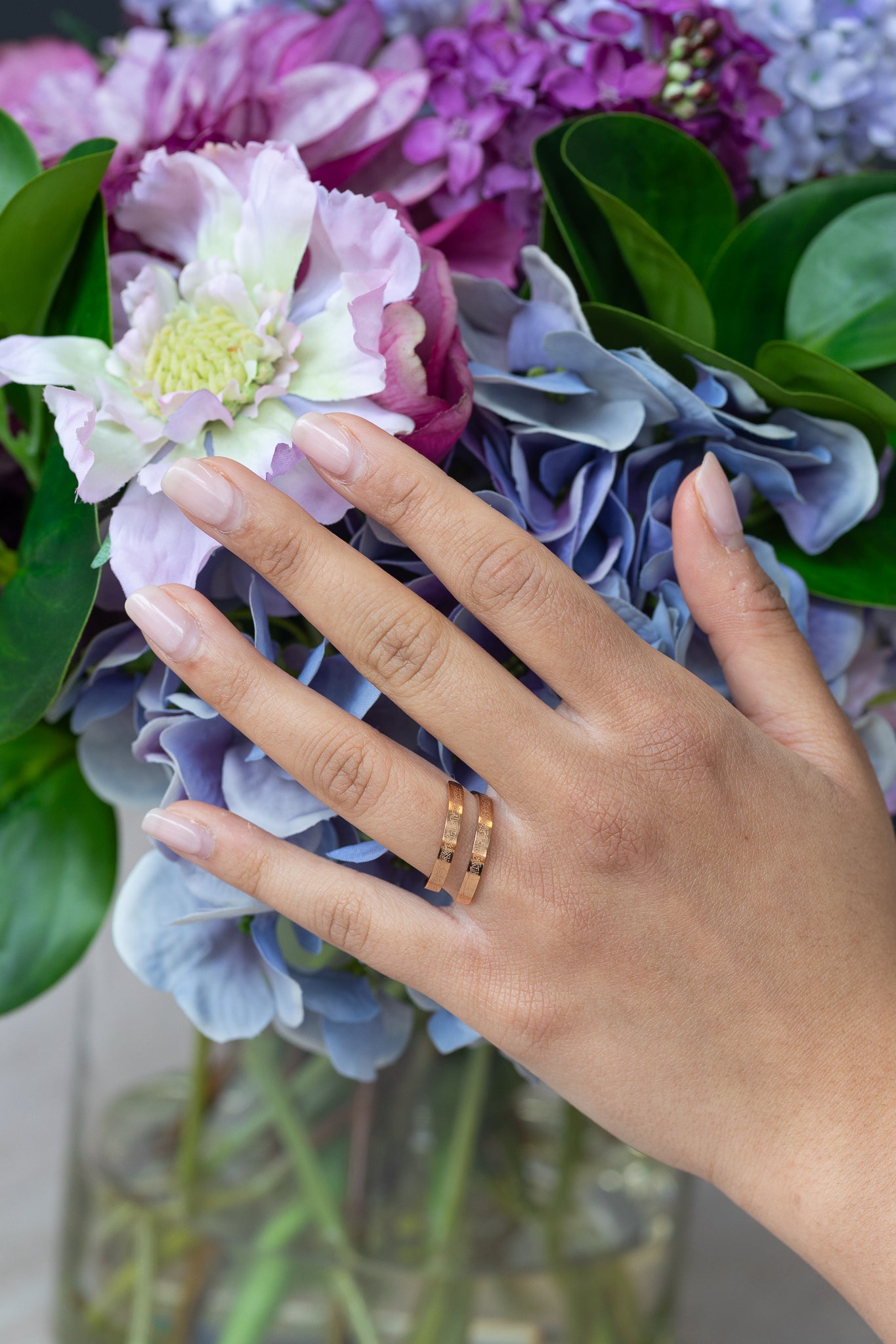 Laya double-band ring