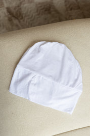 Full Closed Hijab Cap White