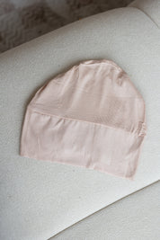 Full Closed Hijab Cap Beige