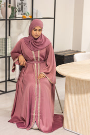 Haneen Abaya - Dusty Rose