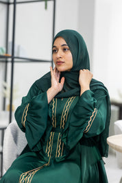 Zamrud Abaya Set - Emerald