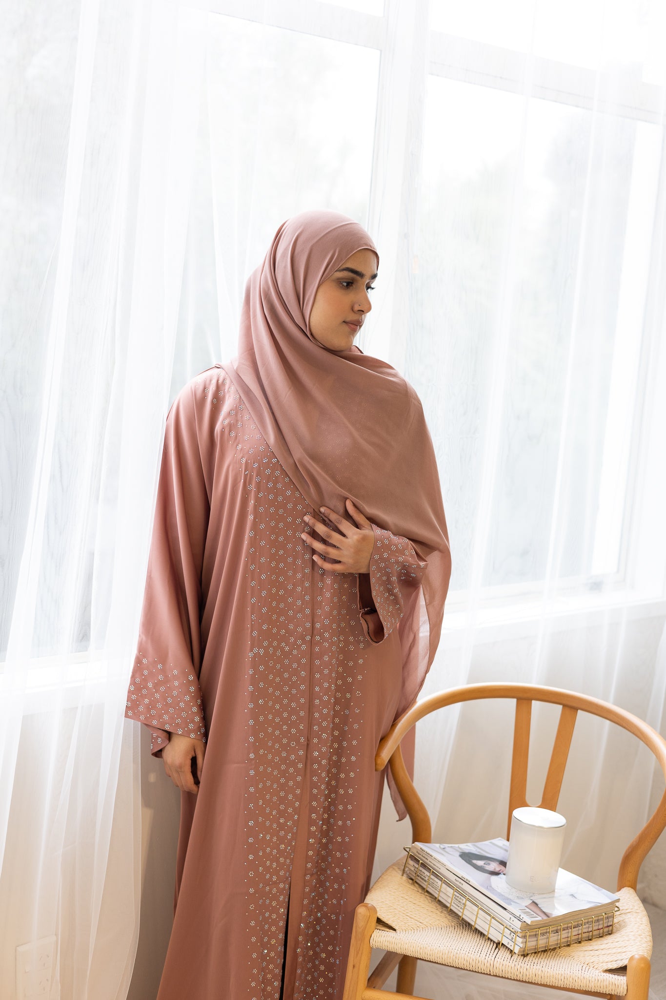 Jumanah Abaya - Terracotta