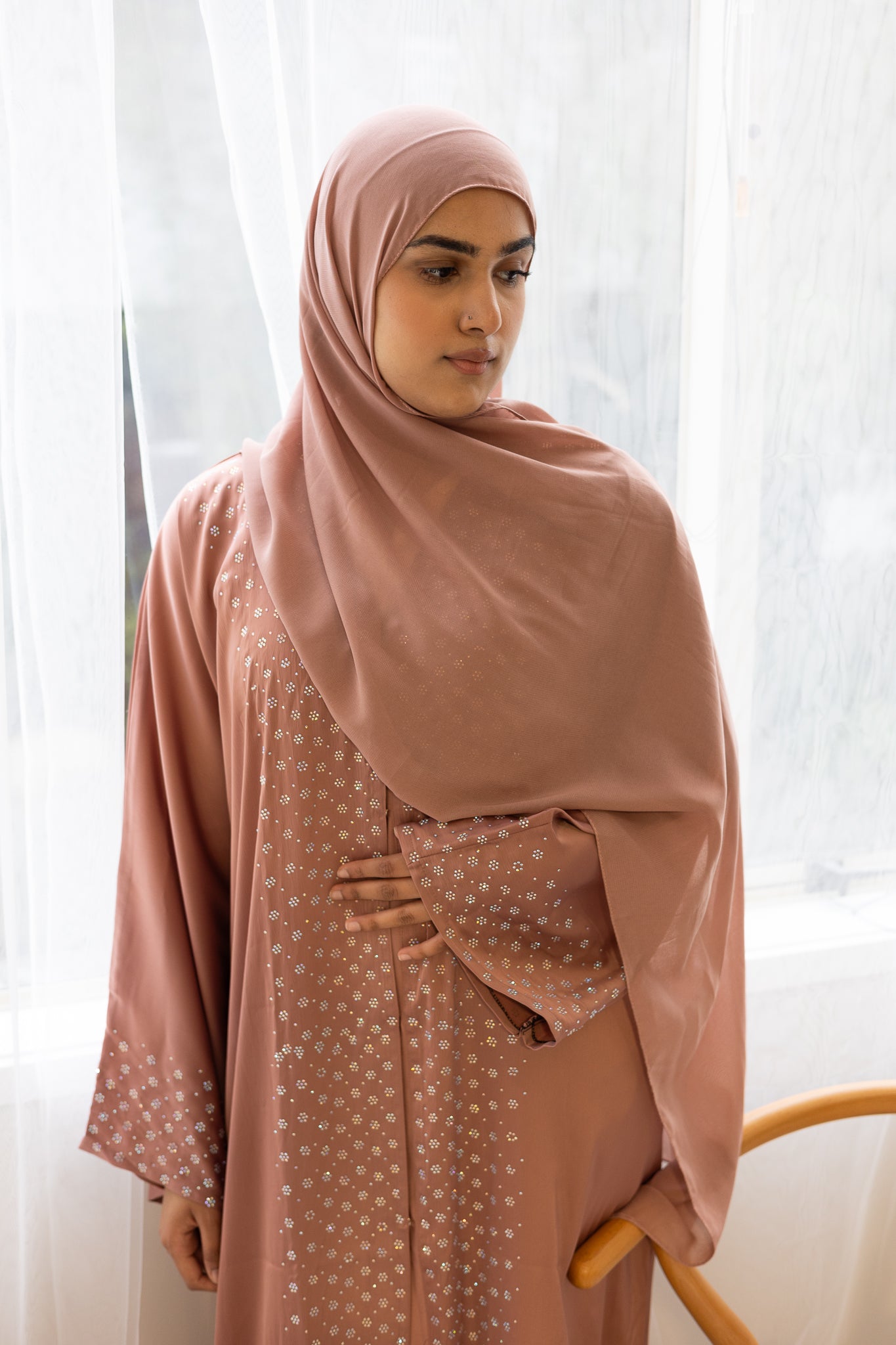 Jumanah Abaya - Terracotta