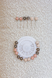 Elegant Rose Hijab Pins (20-pack)