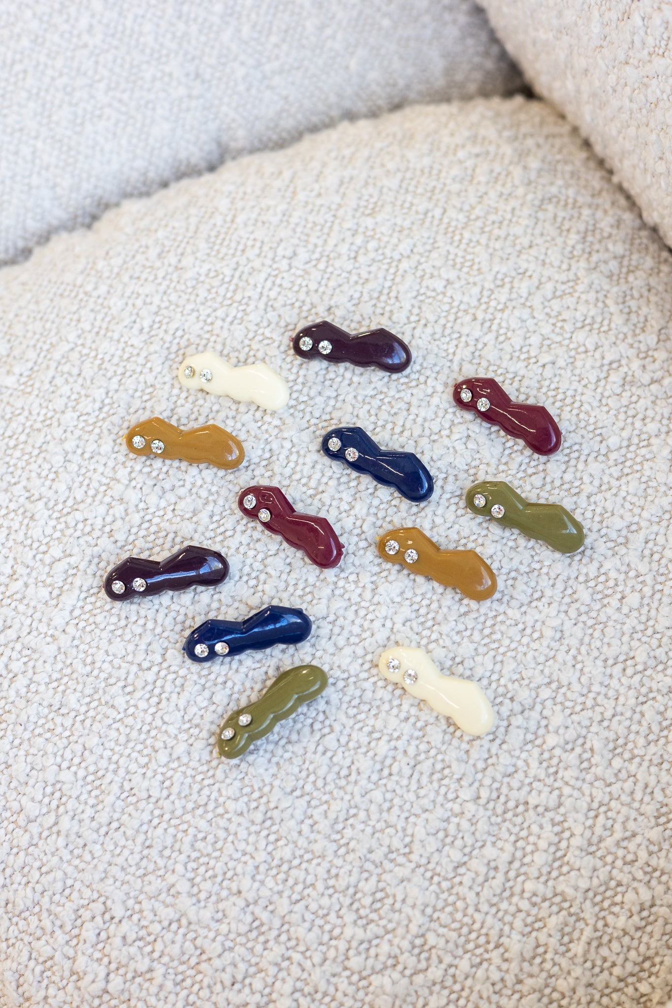 Double Heart Hijab Pins (12-pack)