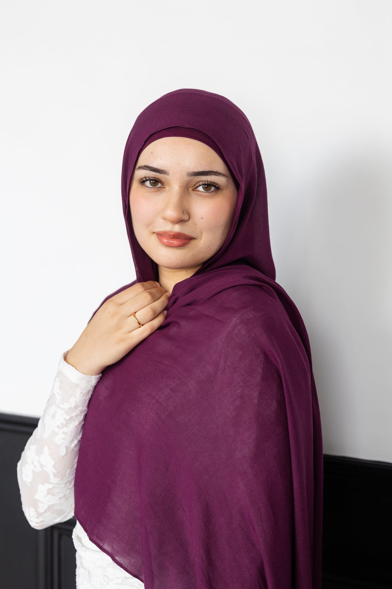 Premium Modal Dusky Plum