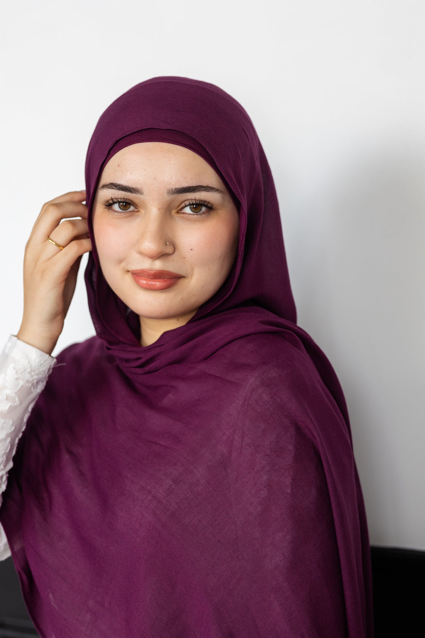 Premium Modal Dusky Plum