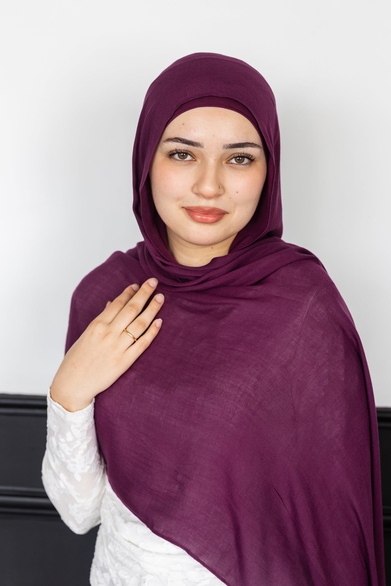 Premium Modal Dusky Plum