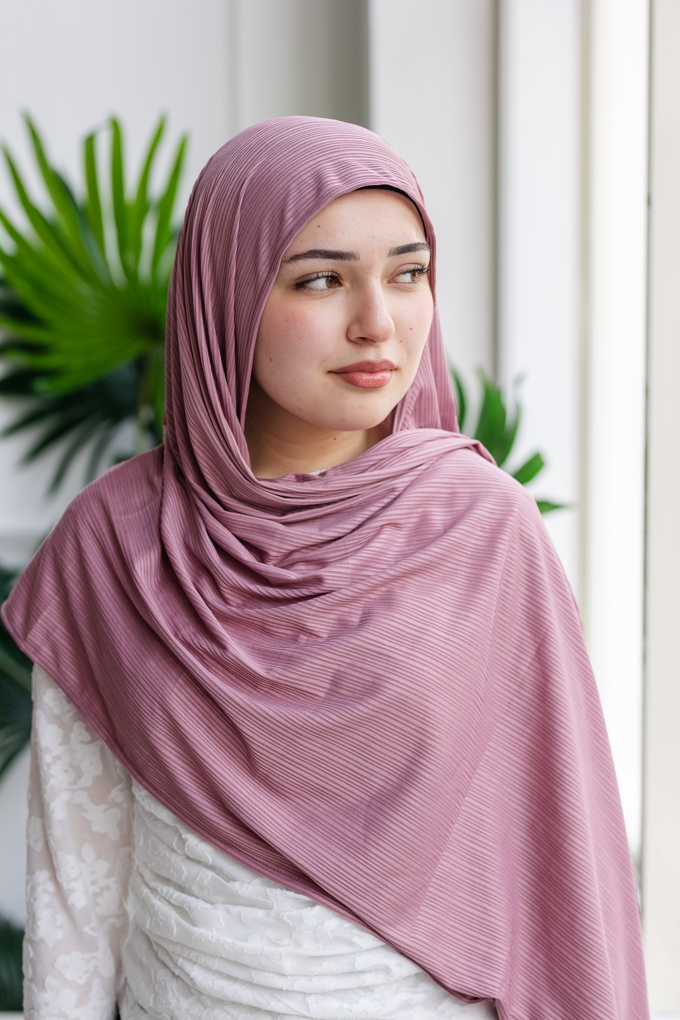 Ribbed Jersey Blush