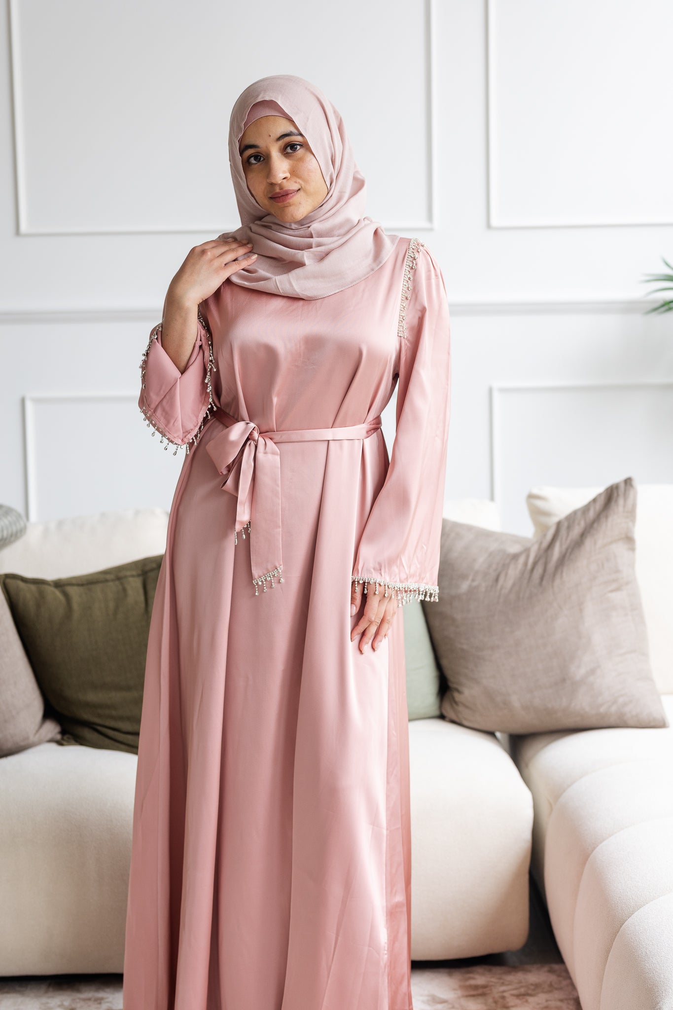 Layali Evening Dress Peony