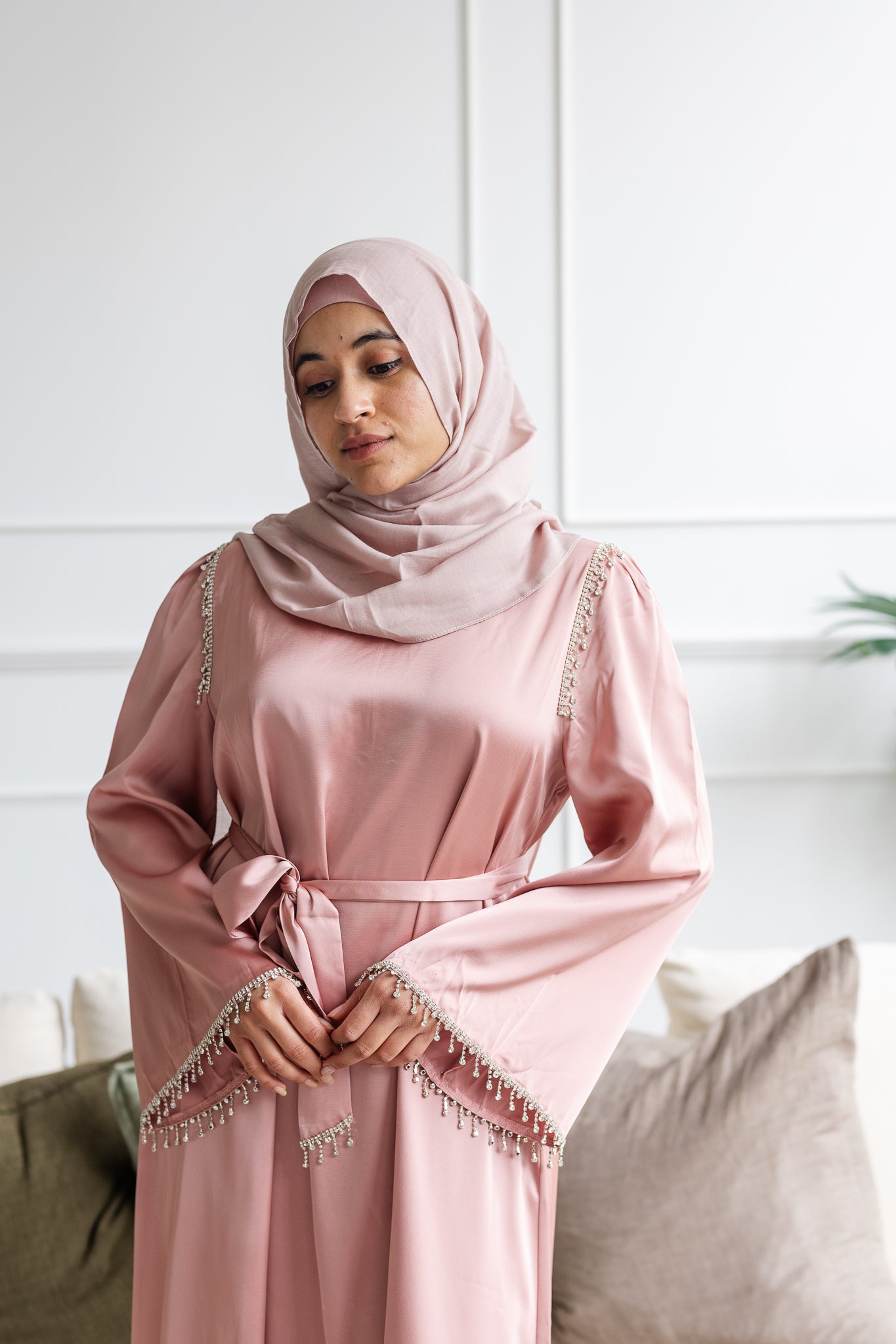 Layali Evening Dress Peony
