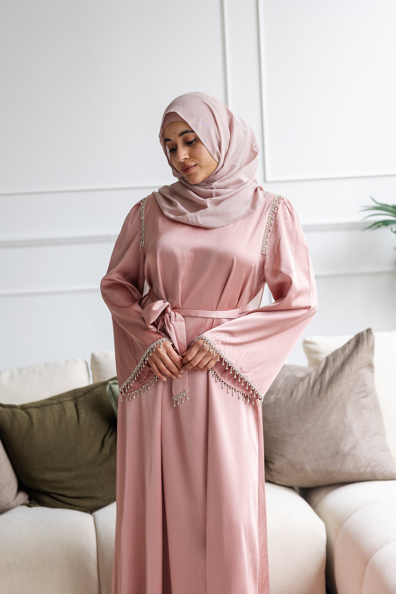 Layali Evening Dress Peony