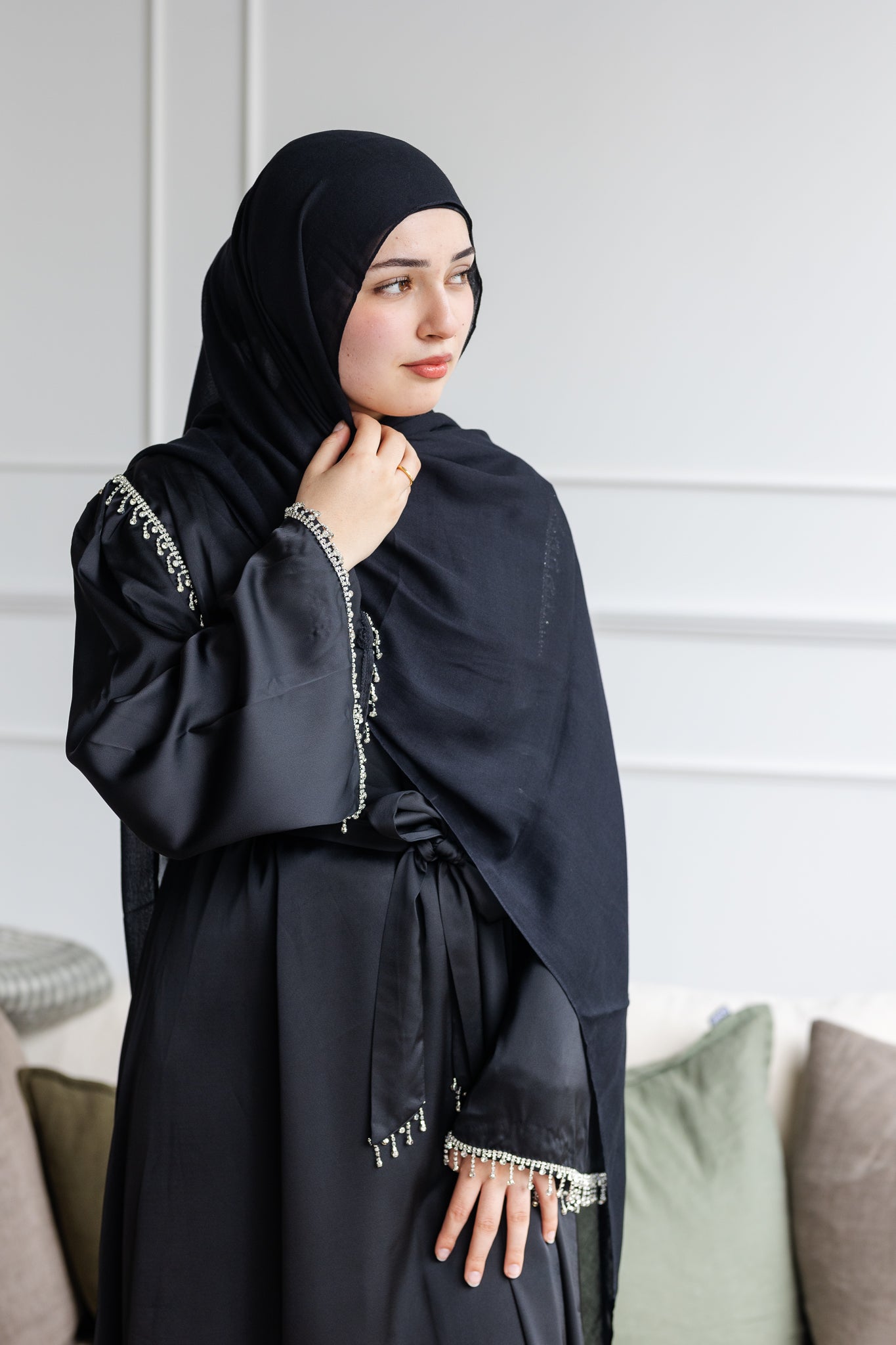 Layali Evening Dress - Midnight