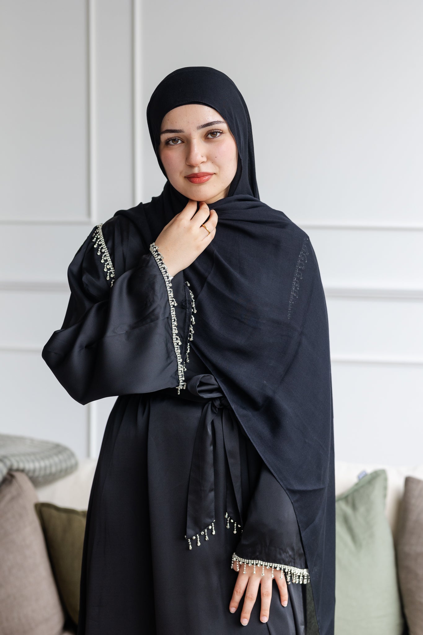 Layali Evening Dress - Midnight