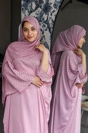 Sahara Kaftan Abaya - Pink