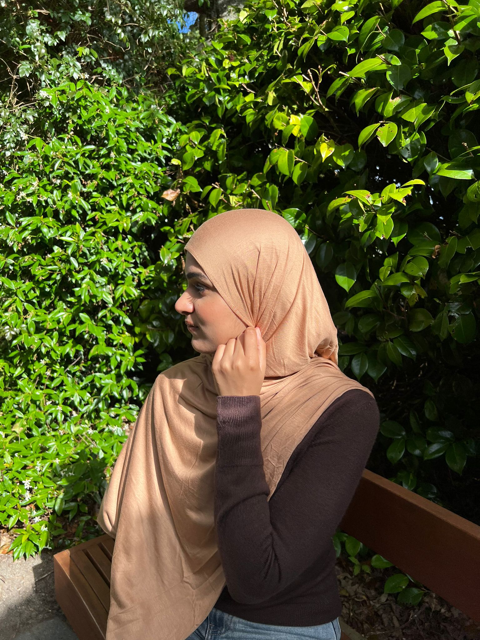 Cotton Jersey Sand