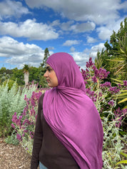 Cotton Jersey Royal Fuschia