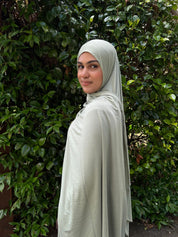 Cotton Jersey Set - Sage Mist