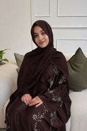 Loujain Abaya Set - Chocolate