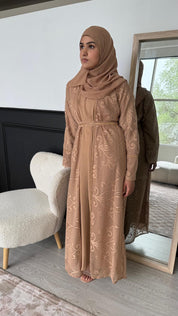 Zaitun Abaya Set - Sand
