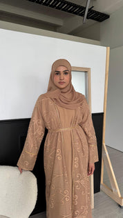 Zaitun Abaya Set - Sand