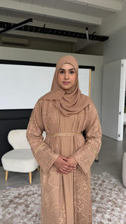 Zaitun Abaya Set - Sand
