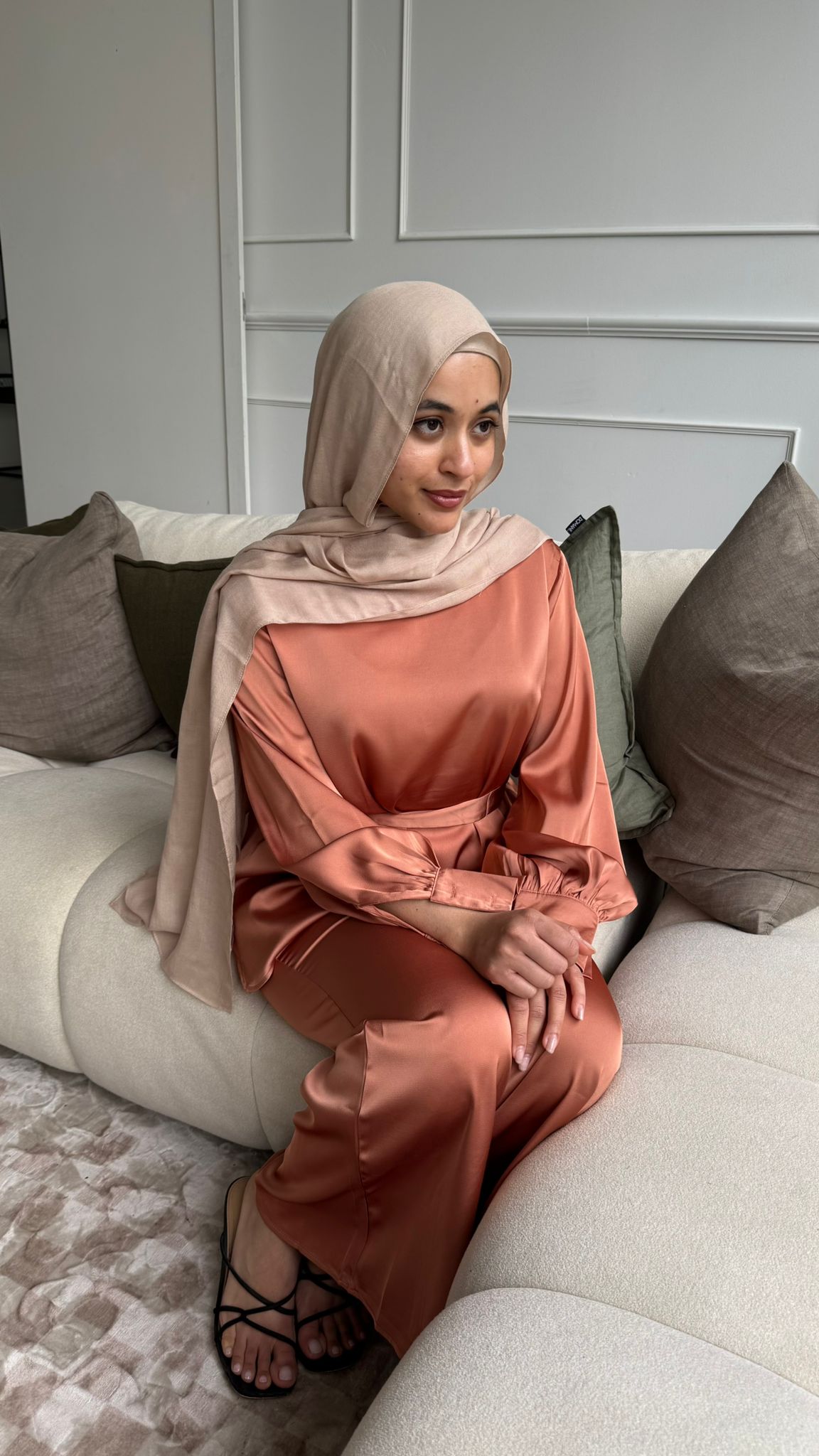Esme two-piece set - Apricot