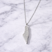 Palestine Calligraphy Necklace