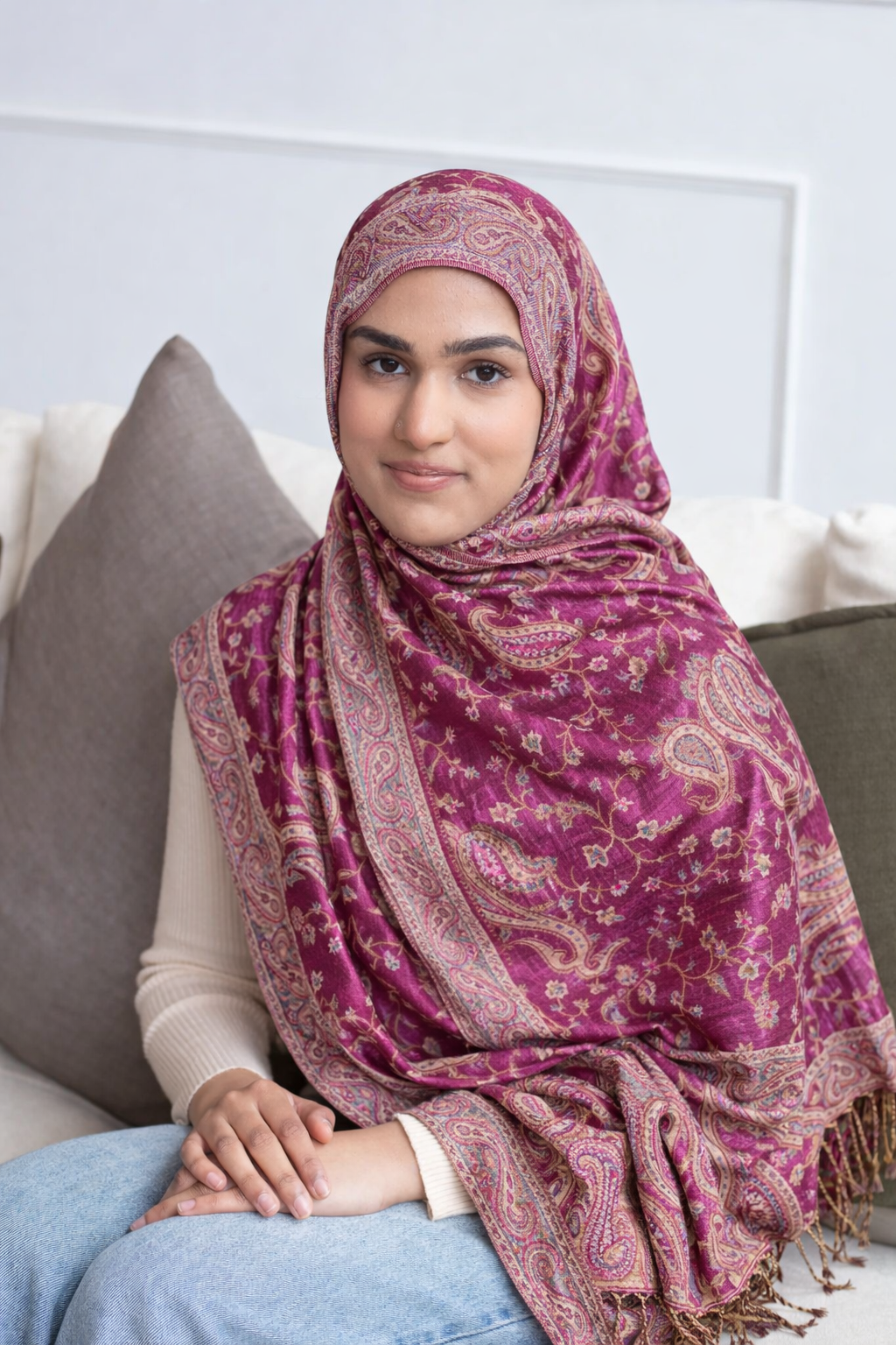 Pashmina Hijab Cassia