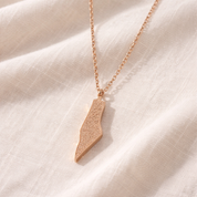 Palestine Calligraphy Necklace