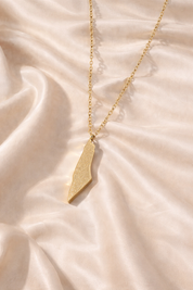 Palestine Calligraphy Necklace
